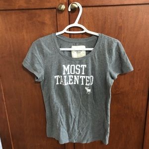 Lot of 4 Abercrombie tees size Medium